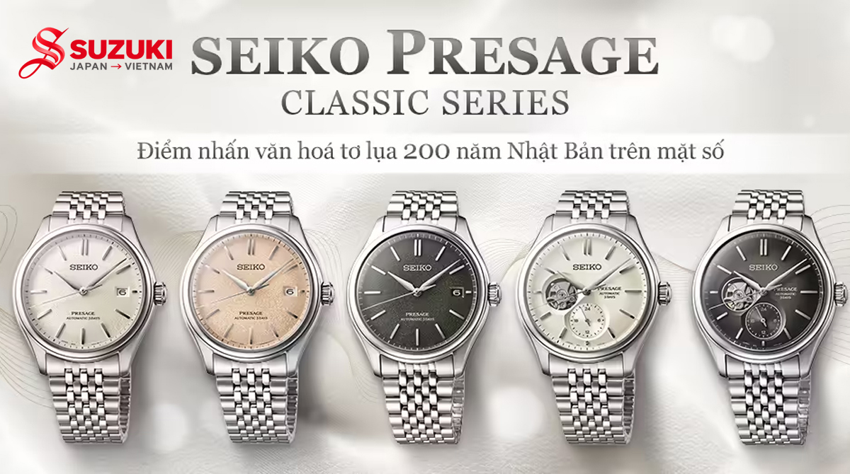Seiko có nguồn đồng hồ cũ rất đa dạng